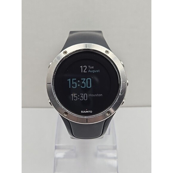 Suunto Spartan Trainer Wrist HR GPS Watch 50M Stainless Steel Black W/Charger - Picture 1 of 12